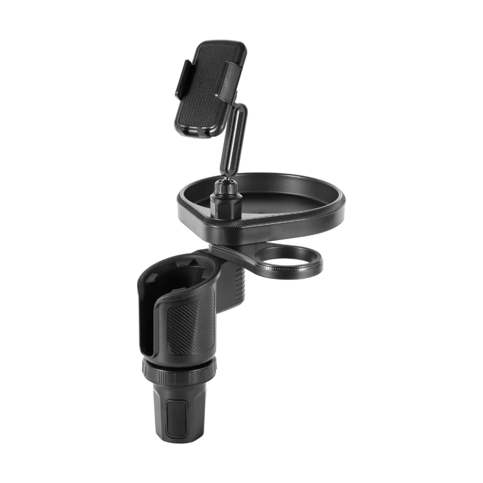 Supporto Bicchieri Auto Vassoio Di Espansione Universale 4 In 1 Per Portabicchieri Da Auto Con Supporto Per Telefono Portabevande 2 Portabicchieri Gadget Essenziale Viaggi Per Strada