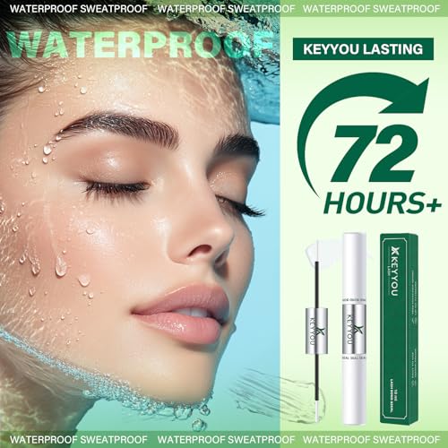Image of KEYYOU 10ml Lash Glue White Lash Bond and Seal Waterproof Lash Cluster Glue