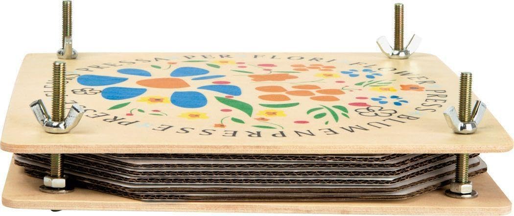 Legler Small Foot Company Wooden Flower Press Childrens Craft Kit