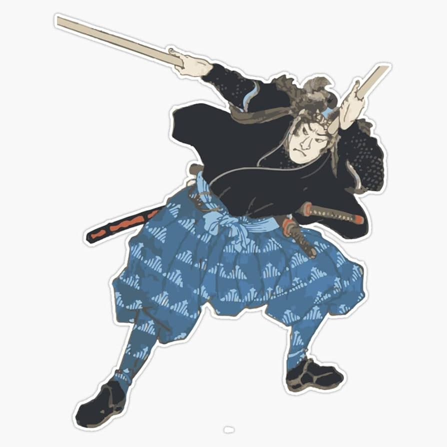 Amazon.com - Miyamoto Musashi Samurai Warrior Art Bumper