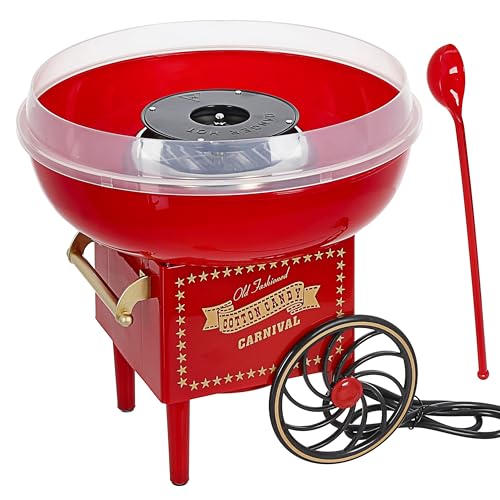 Listado de Maquina para Hacer Algodon de Azucar Walmart los más solicitados. 43 Máquina de algodón de azúcar, 29 x 28 cm, plástico, color rojo y dorado, 29 x 28 cm, color rojo