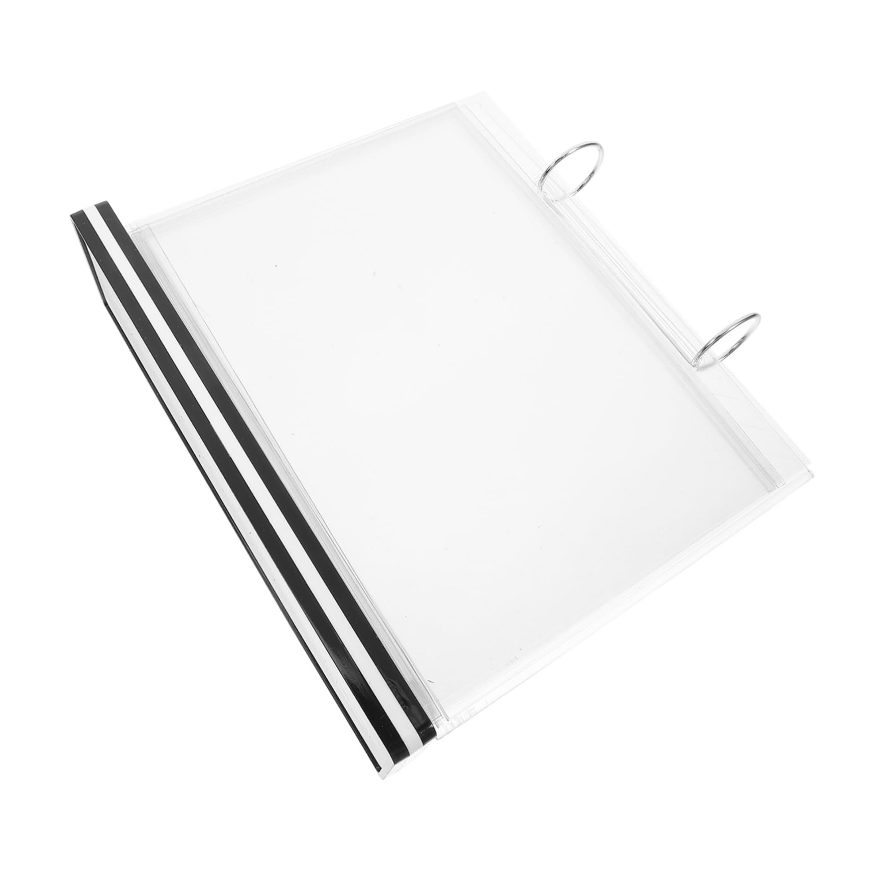 TEHAUX White Display Stand Menu Stand Brochure Display Holder Document Holder Sign