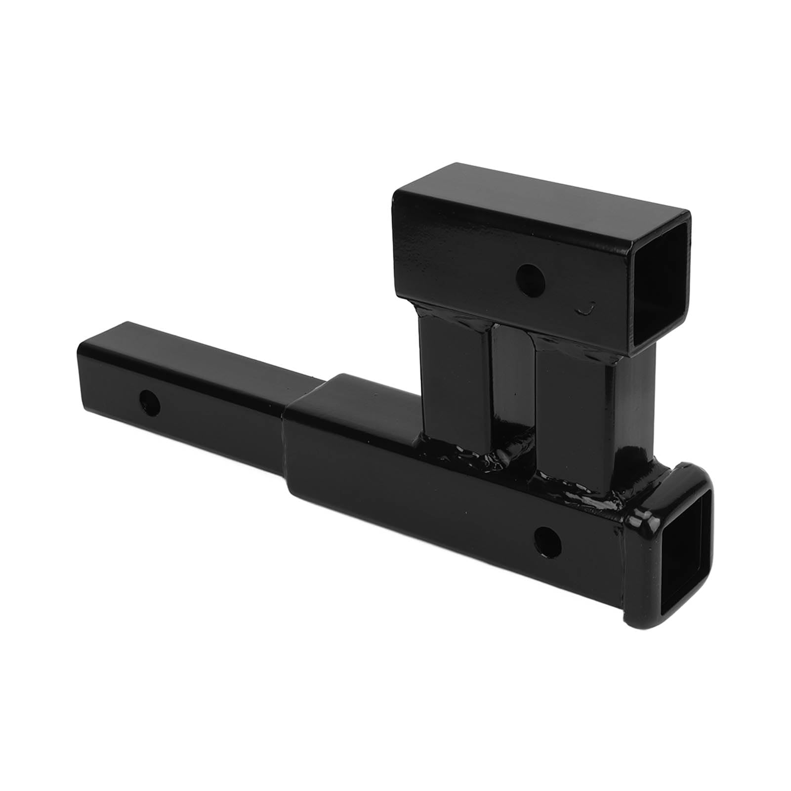 Cocoarm Adapter Podwójnego Zaczepu Stal Stopowa Adapter Zaczepu Przyczepy 2-calowy Podwójny Odbiornik 4000 Funtów GTW 400 Funtów TW Przedłużenie Wzniosu do Przyczepy RV Pojazd Terenowy Zastosowanie w