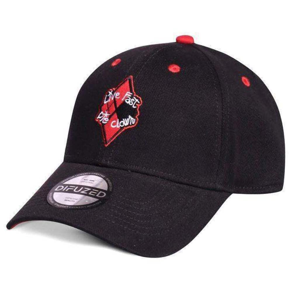 The Joker Baseball Cap Live Fast Die Clown Nue oficjalna czarna czapka z daszkiem