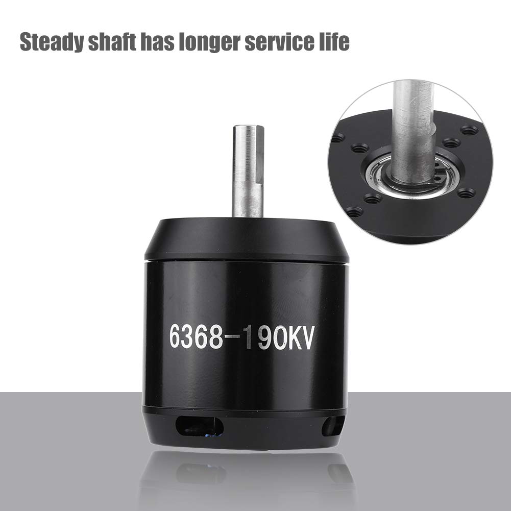 Amazon.co.jp: Lybunair 6368 190KV ブラシレスセンサーモーター高性能