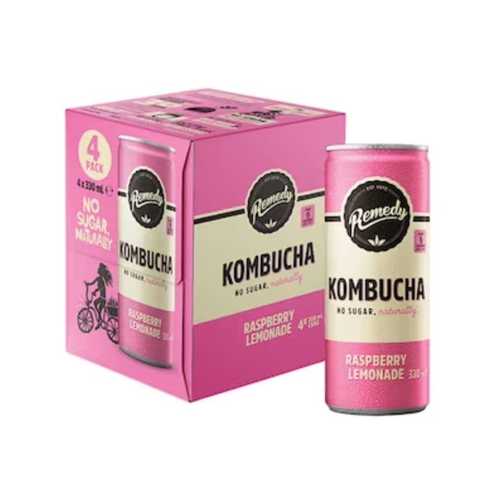 Remedy Kombucha Rasp Lemonade