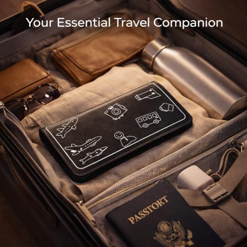 Image of Mizi Airplane Phone & Tablet Holder - Adjustable Flexible Flap Stand for Desk, Bed, Treadmill, Home, and Airplane Travel Essentials - Compatible with iPhone, Smartphones, and Tablets - Black