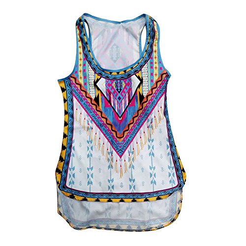 AMUSTER Moda Donna Estate Gilet Camicia Senza