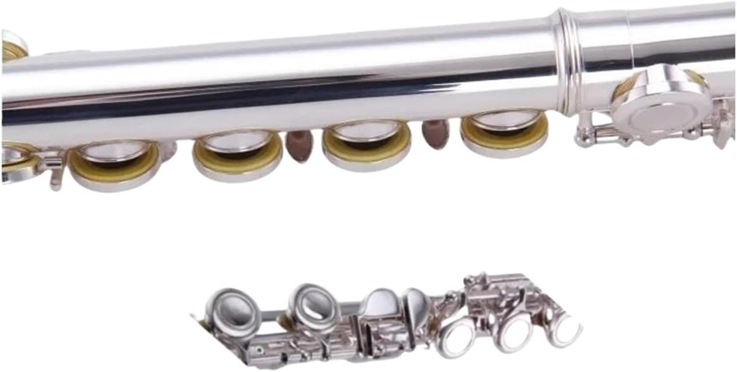 フルート楽器 プロ仕様の銀メッキフルート