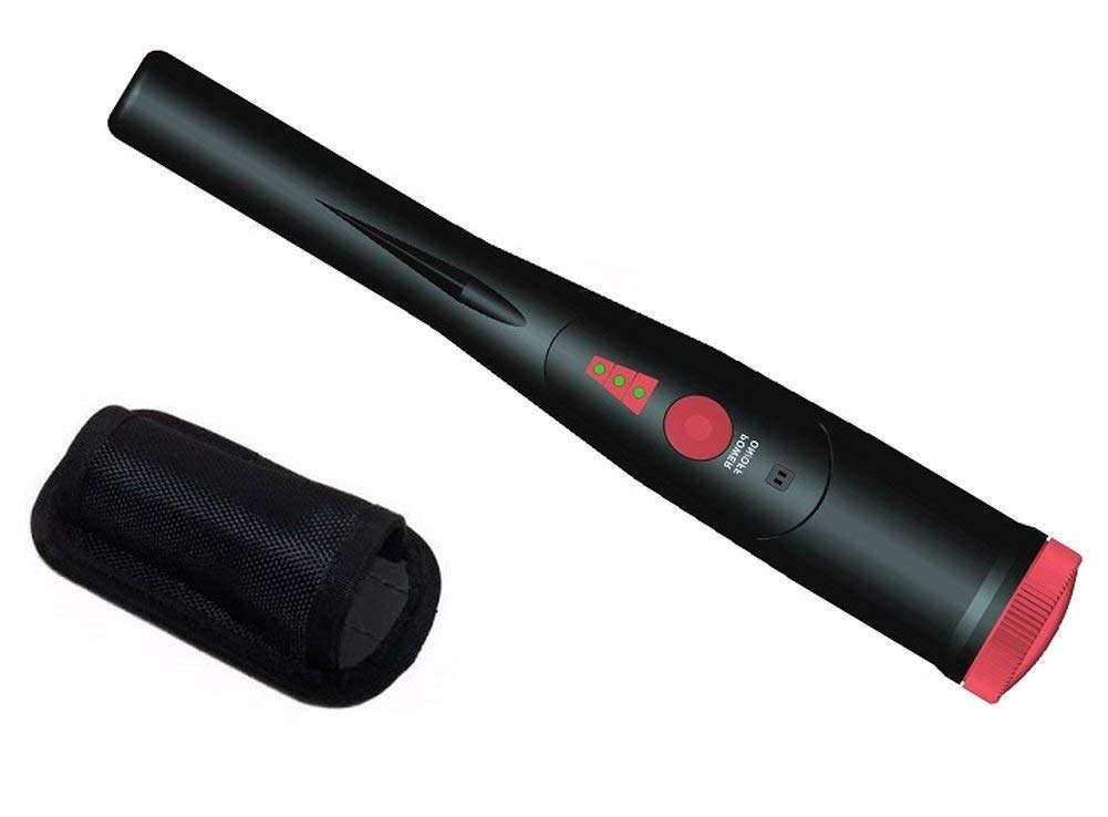 Pinpointer para Detección de Metales Set con Bolsa de Excavadora - Detector de Metales Portátil de Mano y Impermeable Talle Bolso - Herramienta de Detección de Tesoro