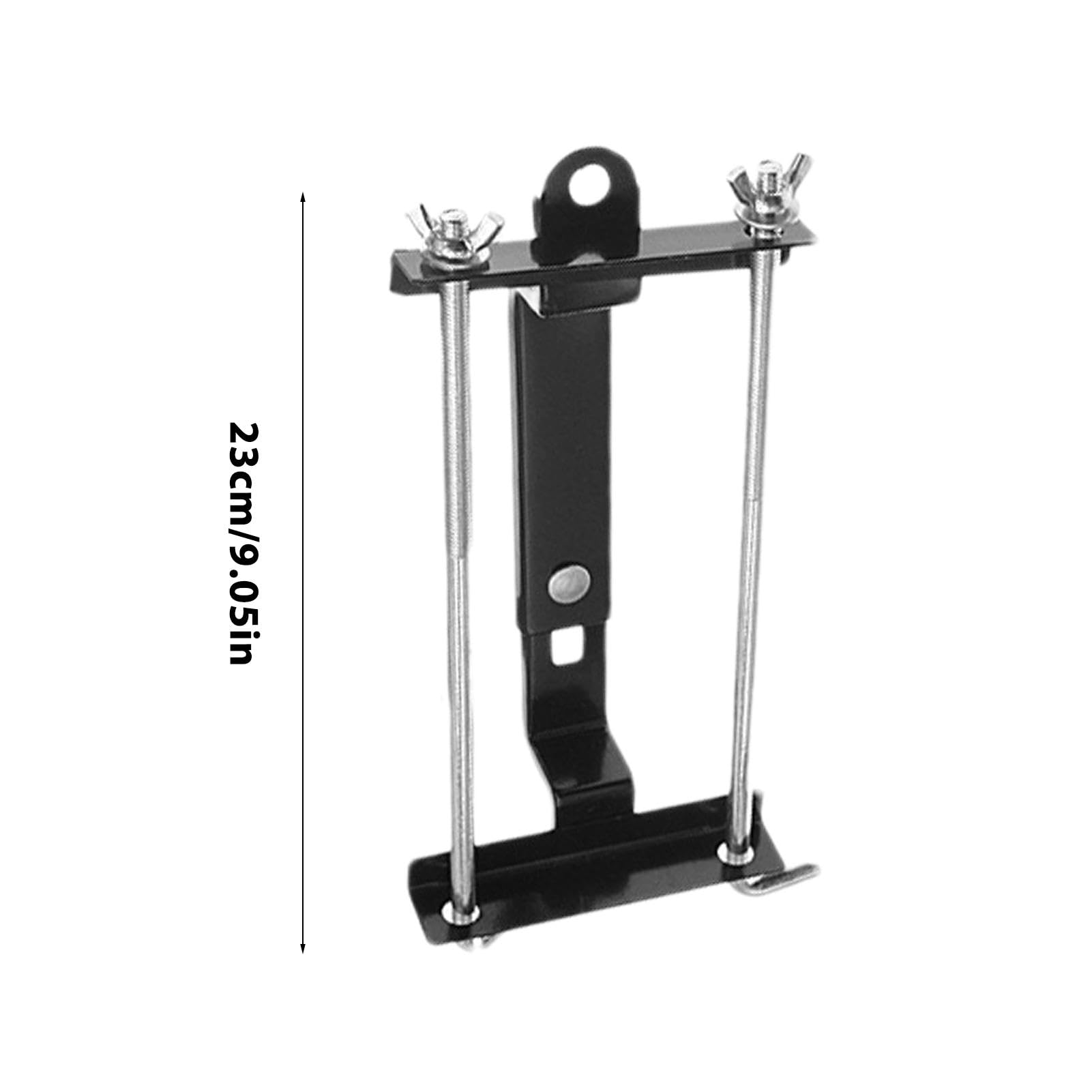 Portabatteria in Lega di Alluminio, Supporto per Portabatteria Alto in Metallo 3S 4S, con Batteria con Portabatteria, Adatto per Parti di Aggiornamento per Auto RC TraxxasMaxx