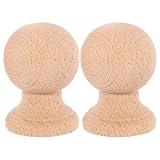 Design Artistique: Ces embouts décoratifs en bois massif apportent une touche sculpturale unique à votre mobilier, enrichissant l’ambiance artistique de votre intérieur, parfaite pour la décoration de salons, bureaux et autres espaces de vie