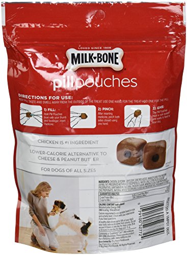 Milk Bone Pill Pouches With Real Chicken (Aprox. 25 pill pouches per bag) - image 2