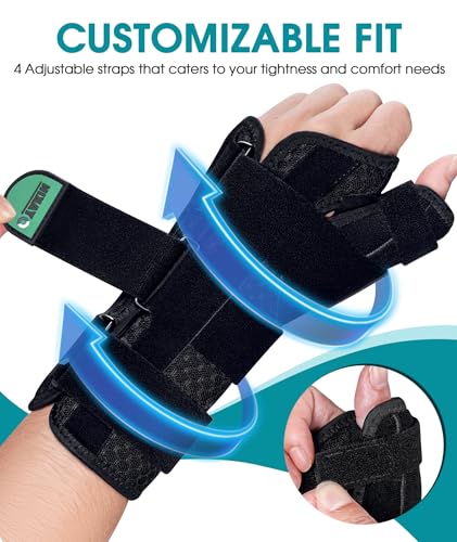 Image of Oyakin Carpal Tunnel Wrist Brace Night Support, Thumb Brace for Men Women