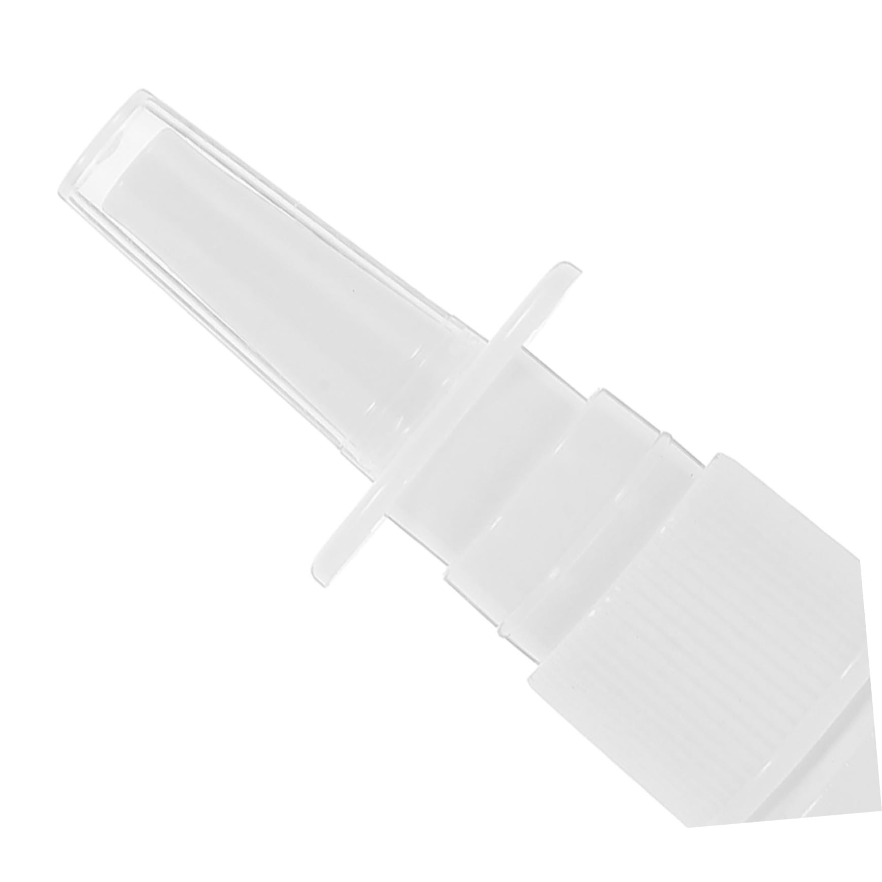 POPETPOP Wiederbefüllbare Sprühflasche 10ml aus Pe, 200 Stück, Weiß | Reise und Outdoor Einsatz, Klare Schutzkappe Inklusive, Leicht und Wiederverwendbar