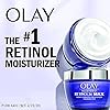 Olay Regenerist Retinol 24 Max Moisturizer, Retinol 24 Max Night Face Cream + Olay Regenerist Micro-Sculpting Cream Face Moisturizer + Whip Face Moisturizer Travel/Trial Size Gift Set
