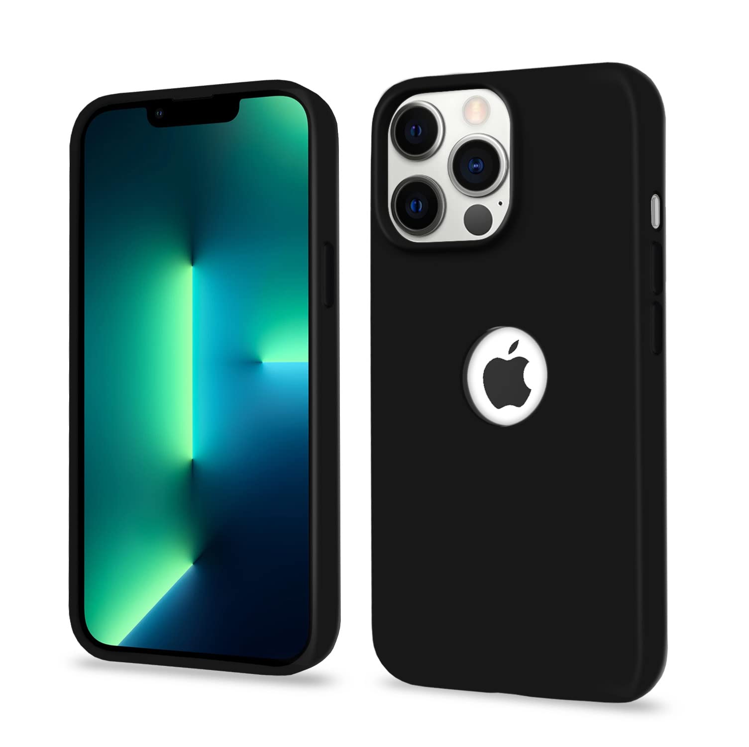 Pikkme Back Cover | Full Camera Protection | Raised Edges | Super Soft Silicone | Bumper Case for iPhone 13 Pro (Black) (B0C3RPD7F9) Amazon Price History, Amazon Price Tracker