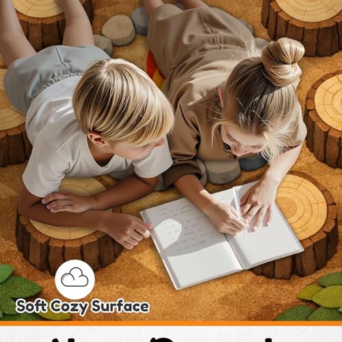 Tapete infantil lavable 8x10 ft con respaldo antideslizante miniatura 7
