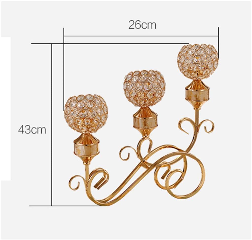 Candle Table European Pendulum Metal Candlestick Home Romantic Candlelight Dinner Wedding Props