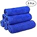 Produktbild Aisoway 5pcs Mikrofaser Auto-Wäsche-Tuch-Reinigungstuch weiche Tücher Auto Detaillierung Dry Clean Poliertuch Küche Duster