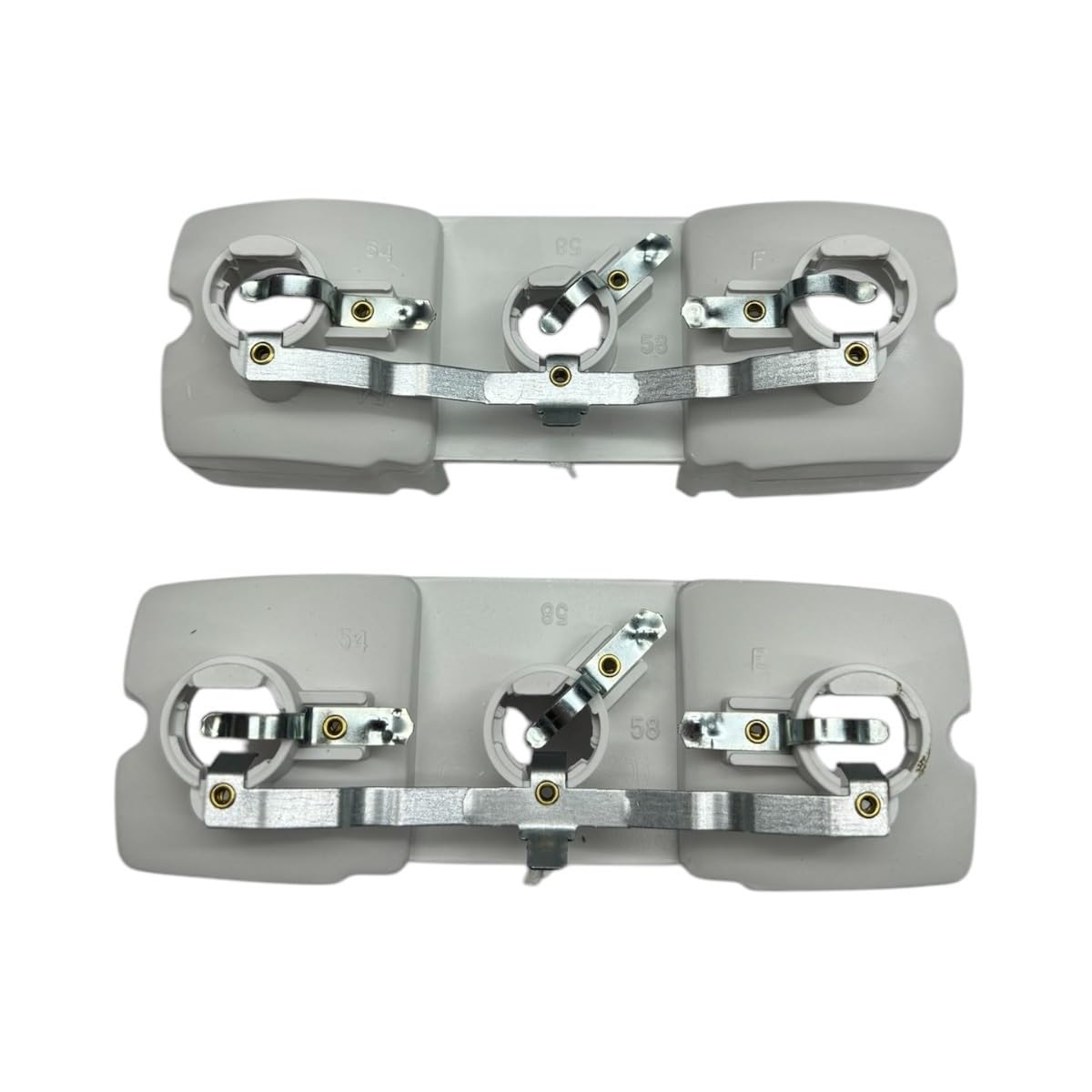 G.L.D. Forniture Kit Fanali dx e sx posteriori per Trattori Carrelli Rimorchi SENZA LAMPADINE