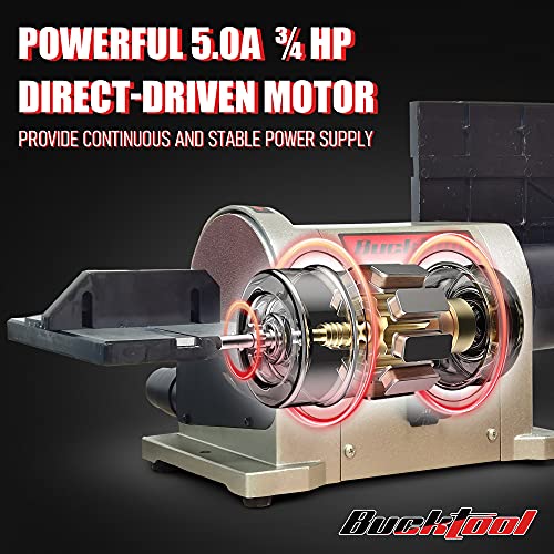 BUCKTOOL 5.0A Belt Disc Sander