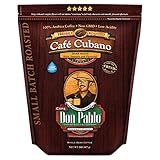 Don Pablo Gourmet Coffee - Café Cubano - Dark Roast - Whole Bean Coffee - 100% Arabica Beans - Low Acidity and Non-GMO - 2lb bag