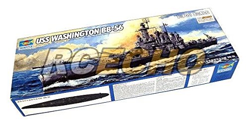 Maquette militaire USS Washington BB-56 Trumpeter 1/700 pour vos week-ends de loisirs créatifs