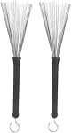 1 Pair Retractable Drum Wire Brushes Drum Stick Brushes for Jazz Folk Rock Band