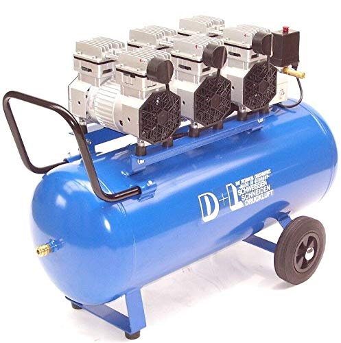 Druckluft Kompressor Silent V6 270/8/90W leise Luftkompressor Kolbenkompressor T AWZ