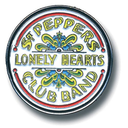 Beatles Sgt Pepper Drum Medium Pin Badge