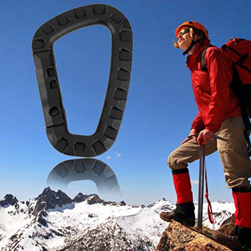 1 pz D Forma 200LB Fibbia Alpinismo Snap Clip di