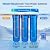 Whole House Salt Free Water Softener, Salt-Free Water Filter System, Prevent Water Scale Buildup, Salt-Free Water Softener Alternative, Without Salt and No Waste Water, Protect Appliances, 1" FNPT