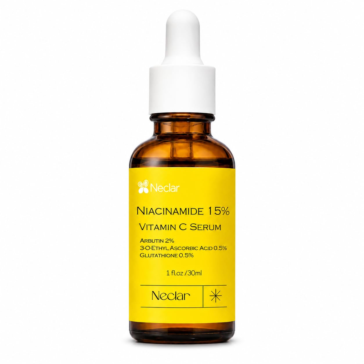 15% Niacinamide & Vitamin C Serum for Face - 1 fl oz