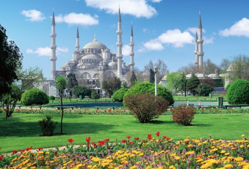 Amazon.co.jp: 1000ピース ブルー・モスクと大庭園 71-342 : おもちゃ