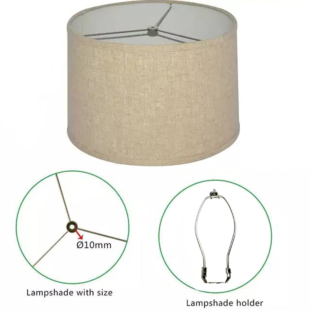 Support D'abat-jour, Harpe, Pièces De Lampe, Kit De Lampe – Support D'abat-jour Avec Selle Standard 3/8 Pour Lampe De Table Et Lampadaire (1 Pièce, Laiton Antique