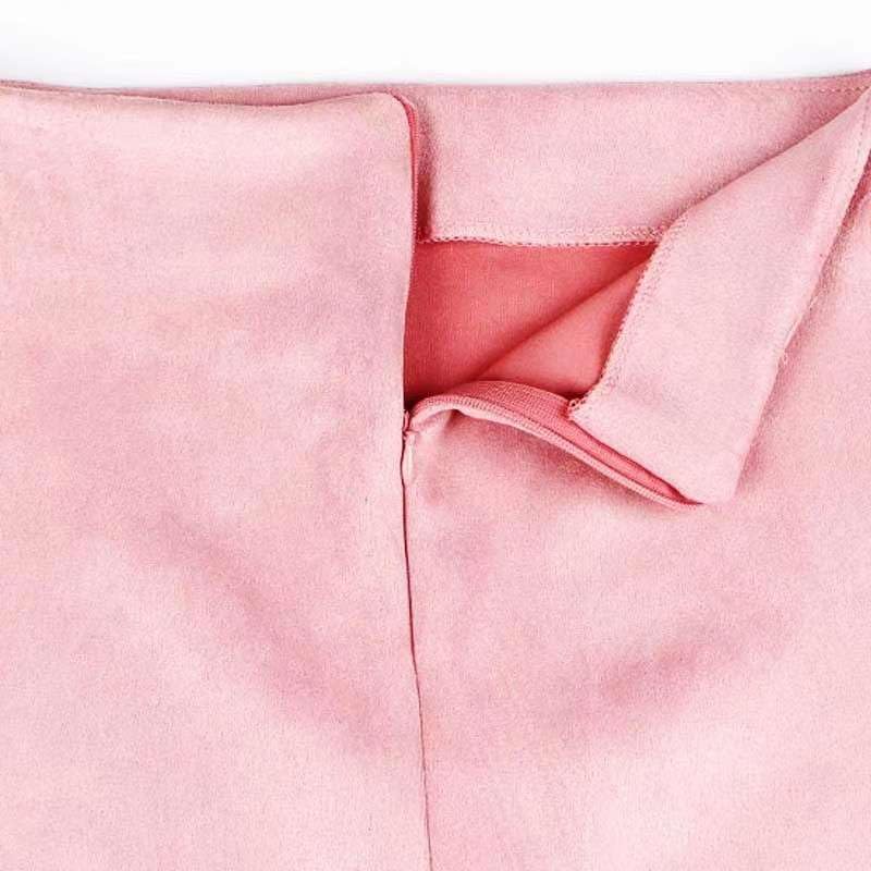 Jupe d'hiver en daim extensible confortable chaude taille 44 - 2