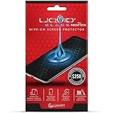 LIQUID GLASS Screen Protector With $250 Protection Coverage | Wipe On Scratch and Shatter Resistant Nano Technology for All Phones Tablets and Smart Watches - Universal Fit (New and Advanced)