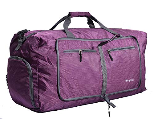 Woogwin Travel Duffel Bag Large Foldable Waterproof Overnight Bag for Beach Swim Bags Pool Sports Gym - Image 5