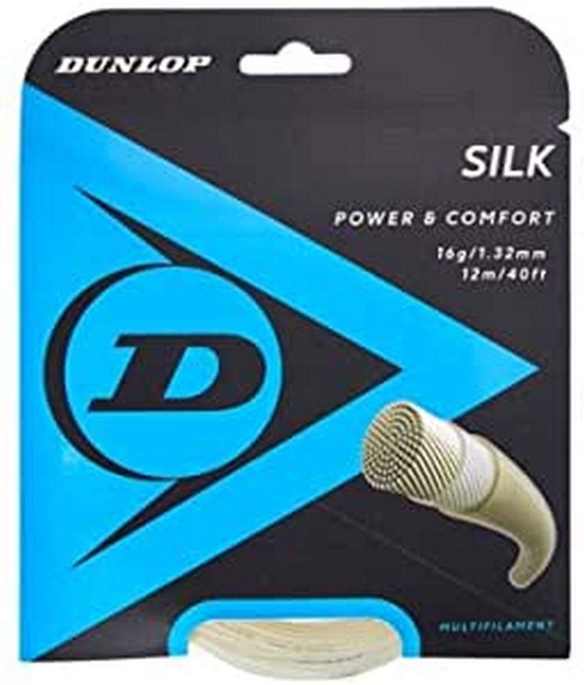 Dunlop Sports Silk Tennis String, 16G, 1 Set