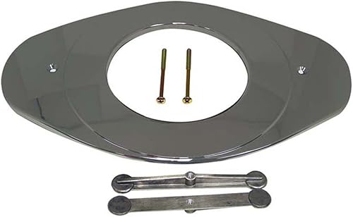 Danco Placa de remodelación de grifos 80000, cromada