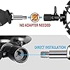 Blue Yeti X Shock Mount, Alloy Microphone Shockmount Reduces Vibration and Shock Noise Matching Boom Arm Mic Stand by YOUSHARES #5