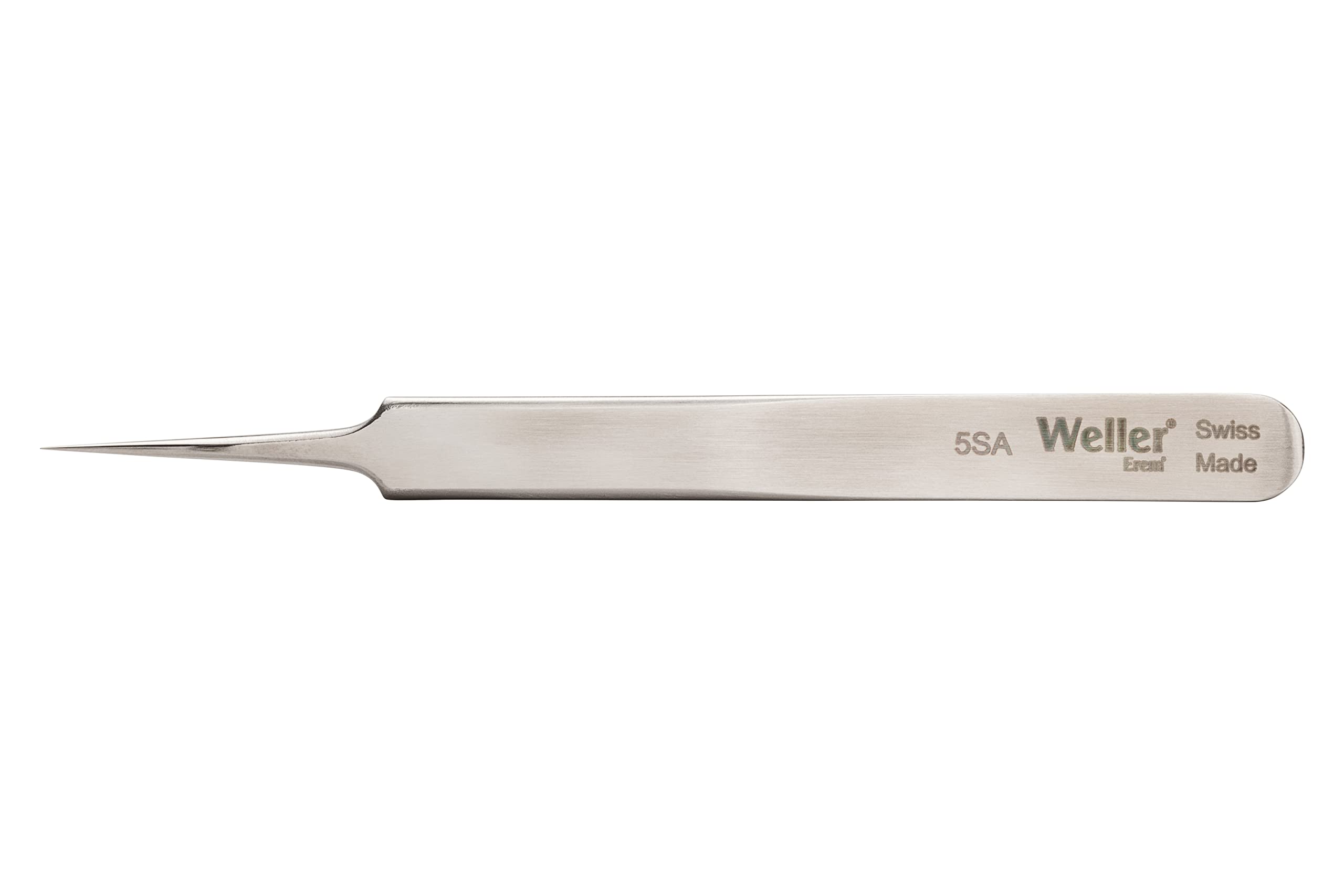 Weller Erem 5SA Pinzette di Precisione a Punta Molto Fine, Adatte a Fili Molto Sottili.