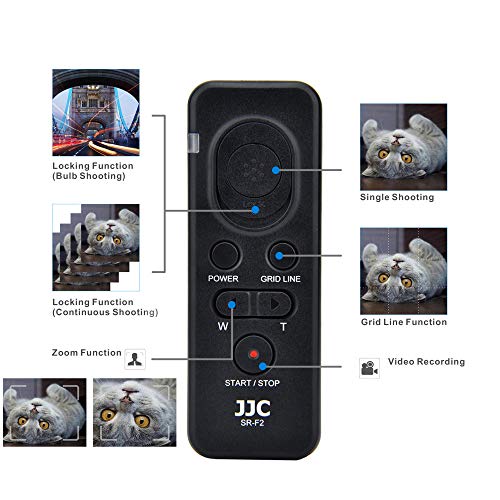 JJC RM-VPR1 Kabelfernbedienung mit Multi-Terminal-Kabel, Fernbedienung für Sony RX0M2 RX100VII RX10IV Z-V1 A7RM4A A7RM4 A7RM3A A7R A7SM3 A7S A7M3 A7 A1 A9 A6600 A6500 A6000 FDR-AX43 AX60 AX700 - Image 3