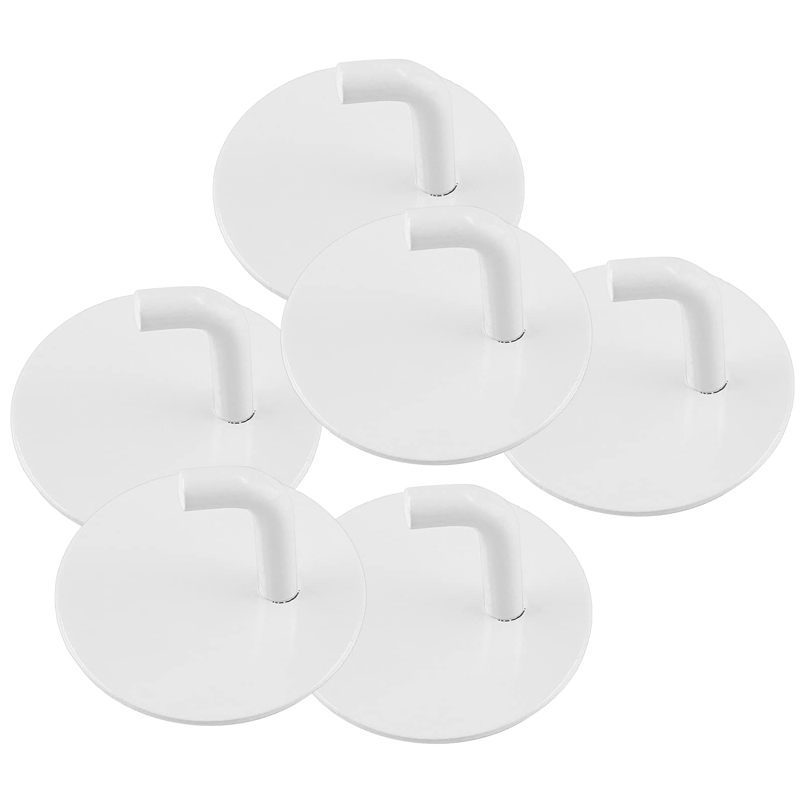 Lot De 20 Crochets Muraux Adhésifs - Crochets Utilitaires Robustes Pour Salle De Bain Et Cuisine 86249550