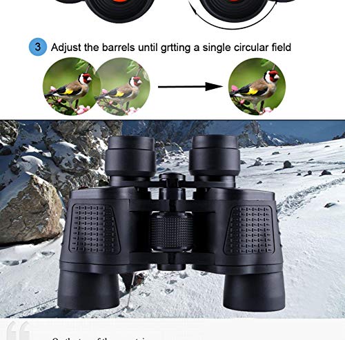 Binoculares profesionales HD 8x40 ópticos para senderismo miniatura 4
