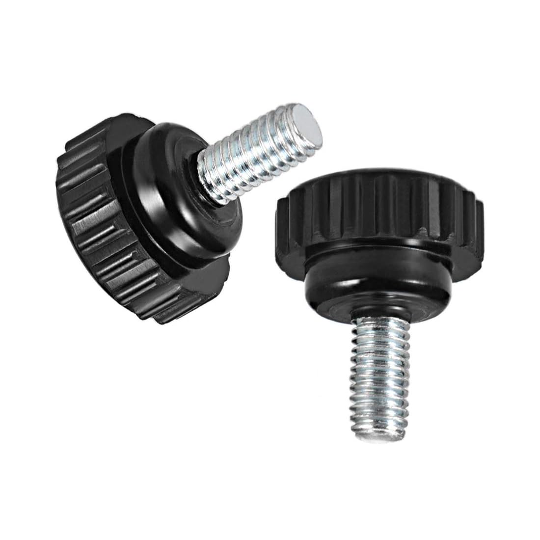 MACHSWON Knurled Clamping Knobs Saw Drill Press Lathe and Routing Jigs Packaging Machinery Printing Equipment Hand Clamping Handle Bolt Hand Knob Screw Replacement Parts M6 x 10mm 4pcs - Image 3