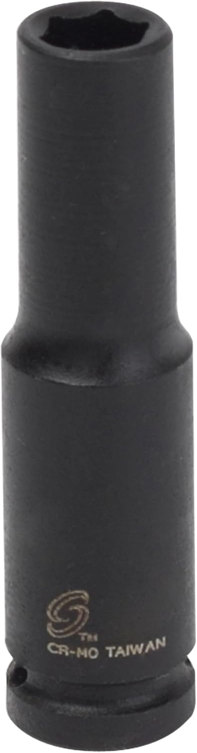 Sunex 806d 1/4-Inch Drive 3/16-Inch Deep Impact Socket