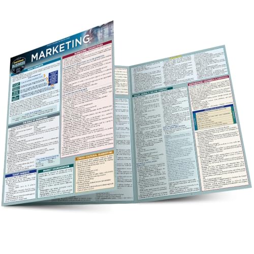 Marketing: a Quickstudy Laminated Reference Guide (Quickstudy Reference Guide)