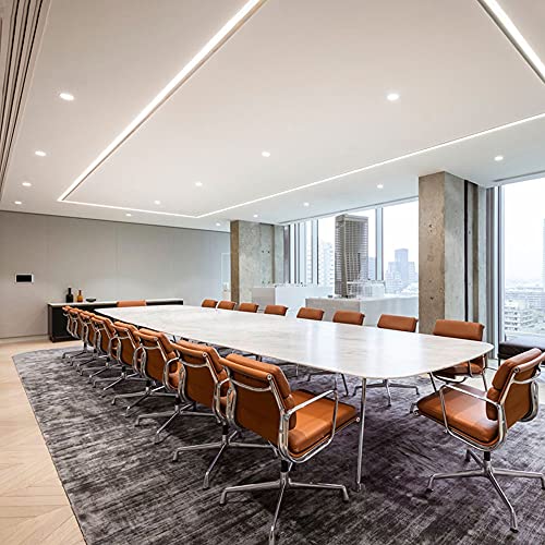 Foco direccional LED empotrable de aluminio con luz de acento orientable 3